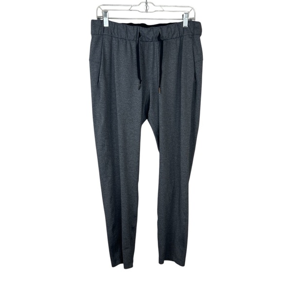 Lululemon On The Fly Jogger 28” Heathered Black - Picture 1 of 5